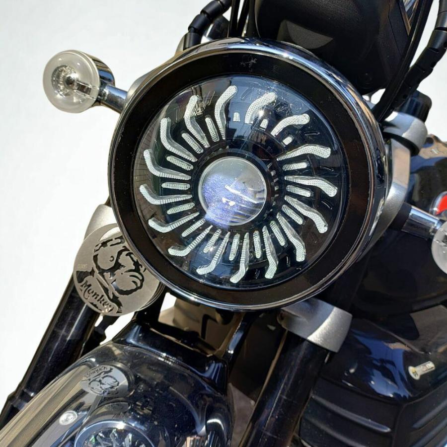 HONDA Monkey モンキー125専用 トルネードLEDヘッドライト サンフレア