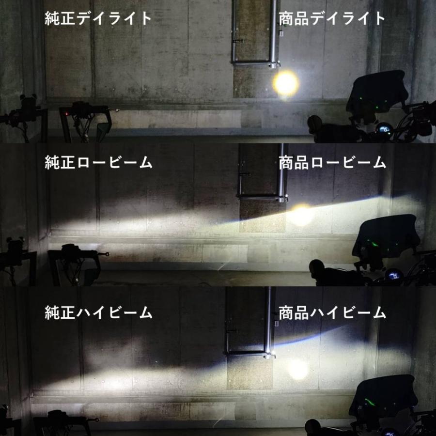 HONDA Monkey125 用 ウインカー内蔵 LEDヘッドライト デイライト搭載 ロー/ハイ切替 高輝度ヘッドランプ JB02 JB03 JB05 ホンダ モンキーNEXYLモデルの画像