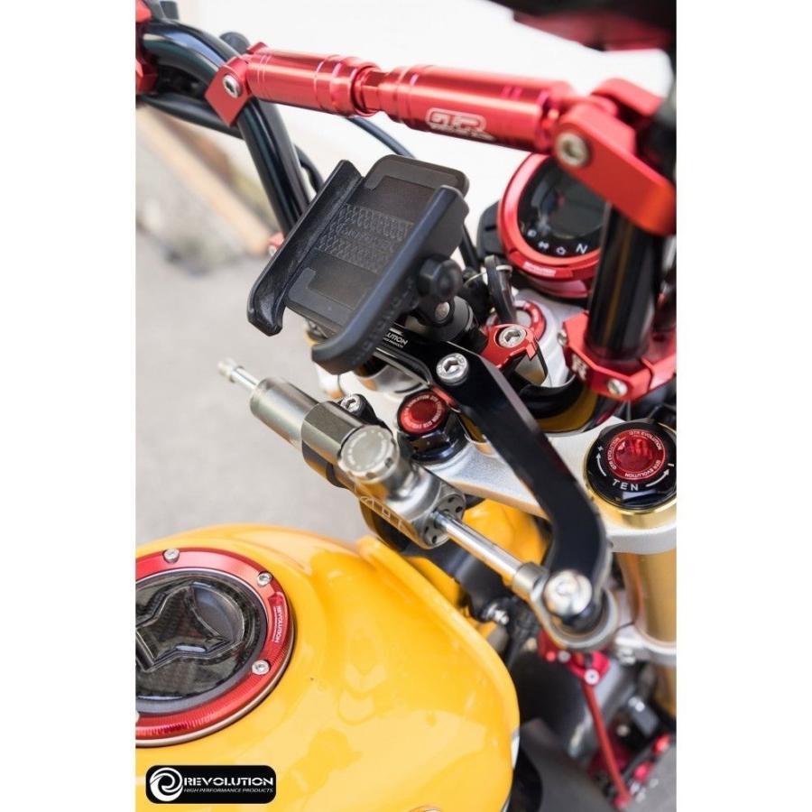 ホンダ グロム/Monkey /CT125共通ハンドルバー取り付けクランプ Honda CT125 MSX125 Grom Monkey125