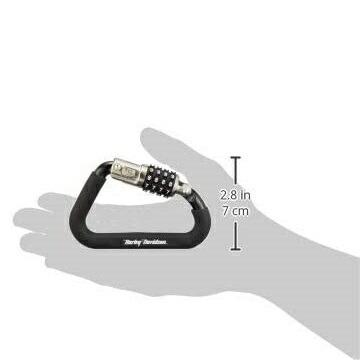 harley davidson helmet lock location