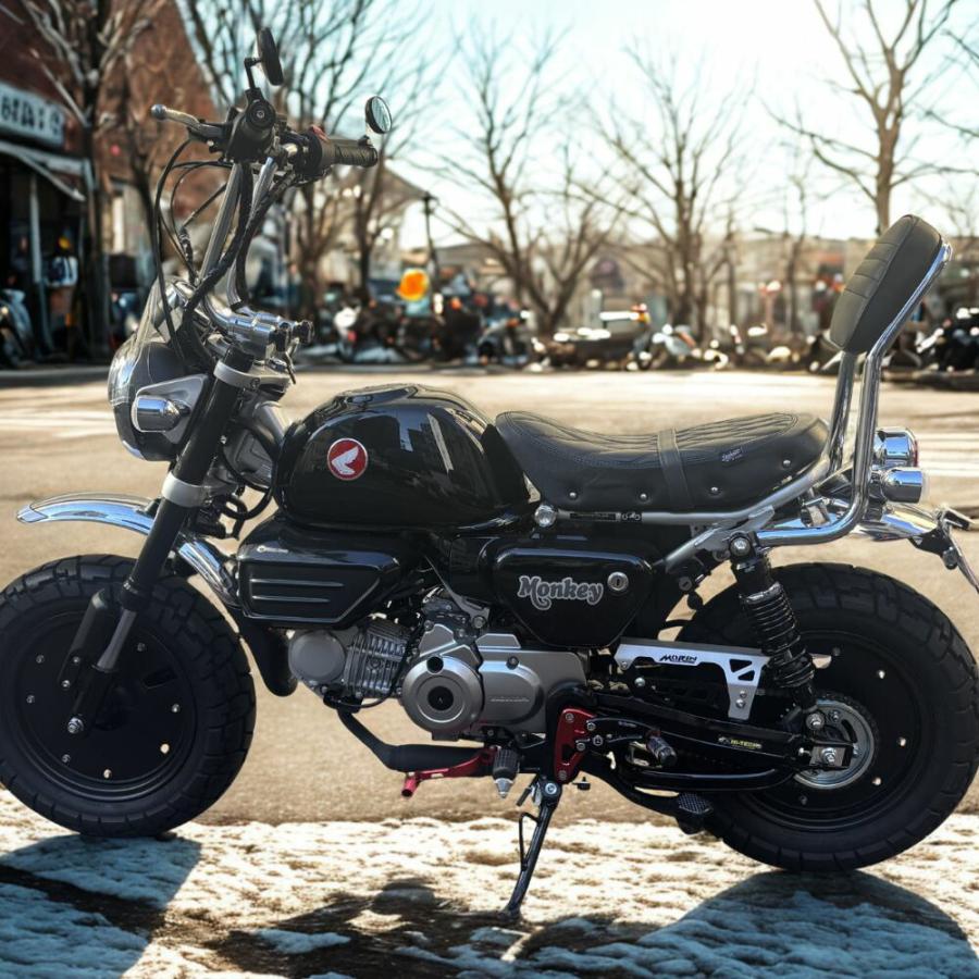 ホンダ⭐︎ モンキー　車高短　ロンスイ 154wモンキー用 アルミ5cmロングスイングアーム(ロンスイ) Bタイプ
