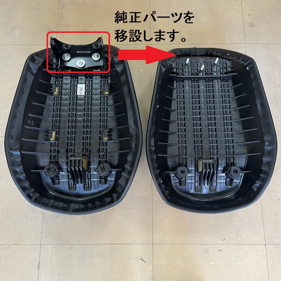 ホンダ モンキー125用交換シート HM013 /Diablo Custom Works Seat Mix Pattern For Monkey 125 JB02 JB03｜smartsmokers｜06