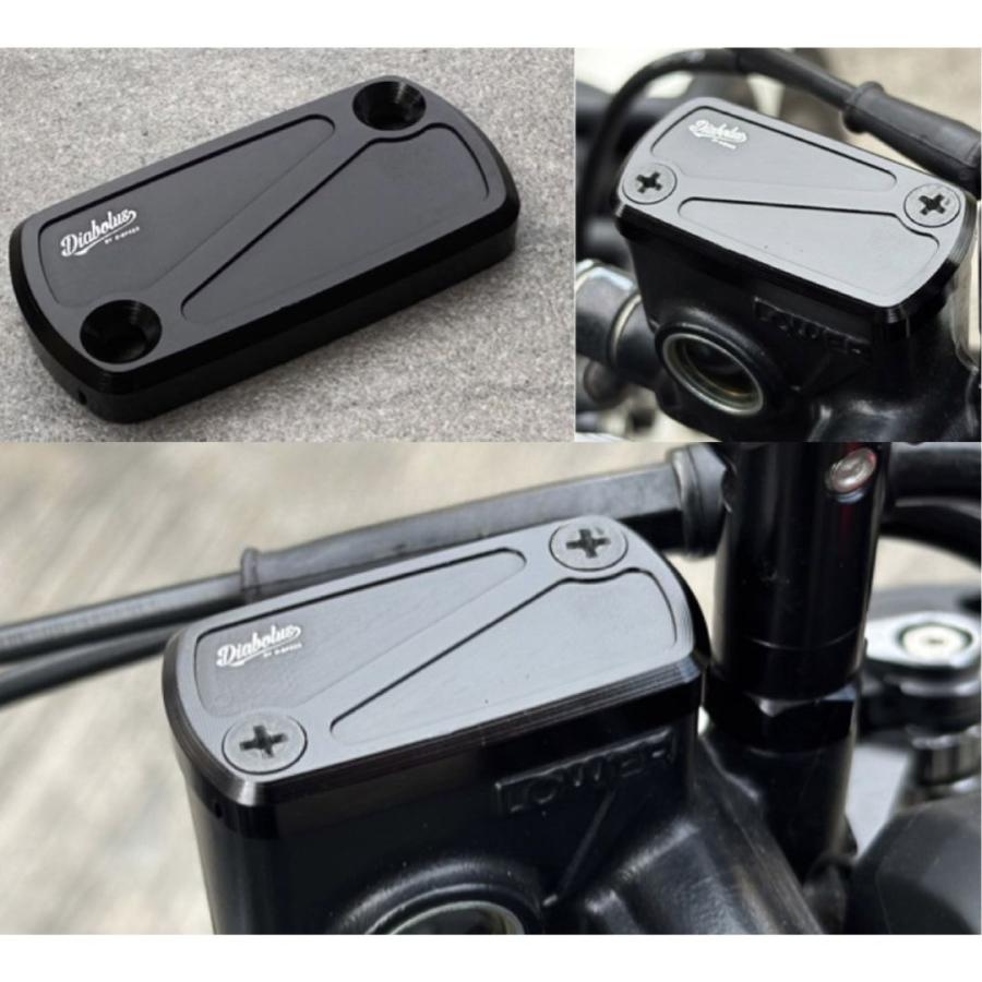 ホンダ モンキー125用ブレーキポンプカバー HM032  / Diabolus by K-SPEED brake pump cover for Honda Monkey125 JB02 JB03 JB05 マスターシリンダーカバー | モンキー | 01
