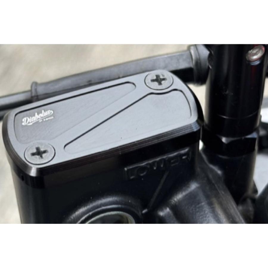 ホンダ モンキー125用ブレーキポンプカバー HM032  / Diabolus by K-SPEED brake pump cover for Honda Monkey125 JB02 JB03 JB05 マスターシリンダーカバー | モンキー | 03