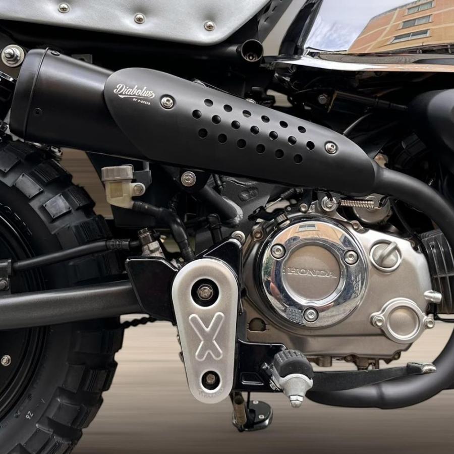 Diabolus バズーカ フルエキゾーストマフラー ホンダモンキー125用