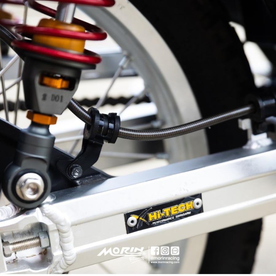 ホンダ ハンターカブ CT125用-極太-高剛性アルミスイングアーム
