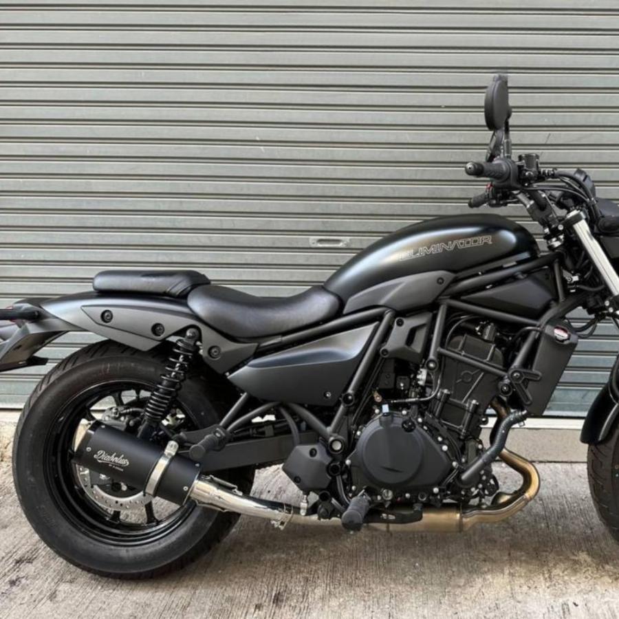 カワサキ エリミネーター400用スリップオンマフラー KE00 Diabolus by