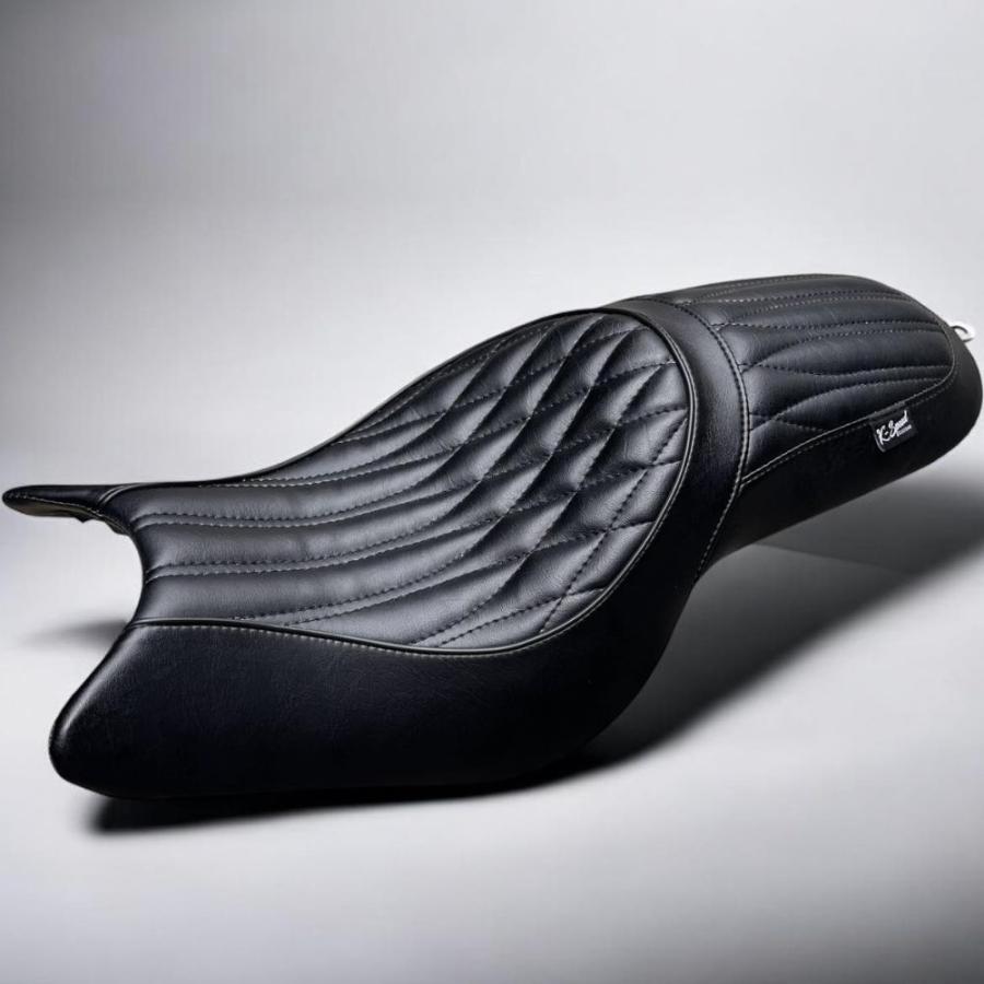 K-Speed カスタムシート ブラック エリミネーター kawasaki K-Speed Diabolus KE03 カスタムシート custom seat mixed pattern for