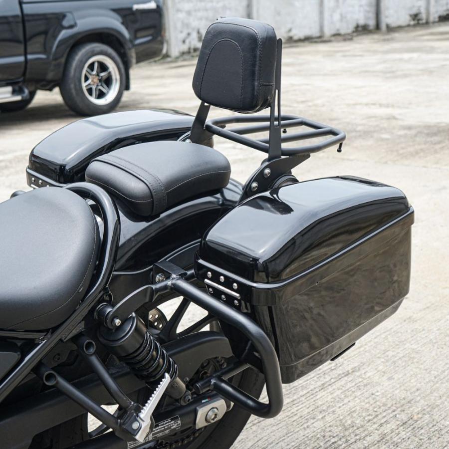 ホンダ（HONDA） MAXNUS レブル250/500 専用サイドパニアケースセット