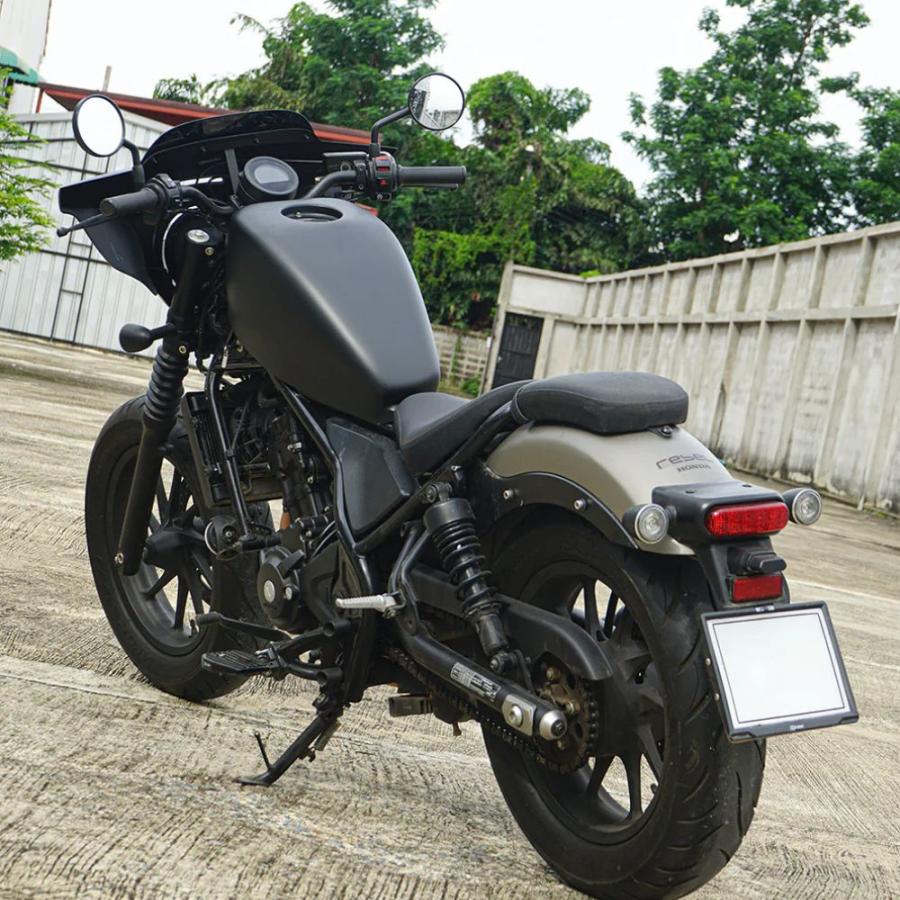 ホンダ（HONDA） MAXNUS レブル250/500用マットブラック タンクカバー