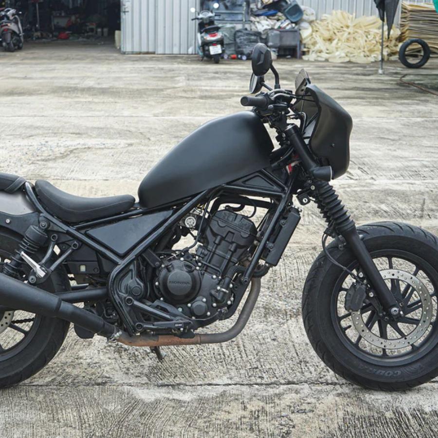 ホンダ（HONDA） MAXNUS レブル250/500用マットブラック タンクカバー