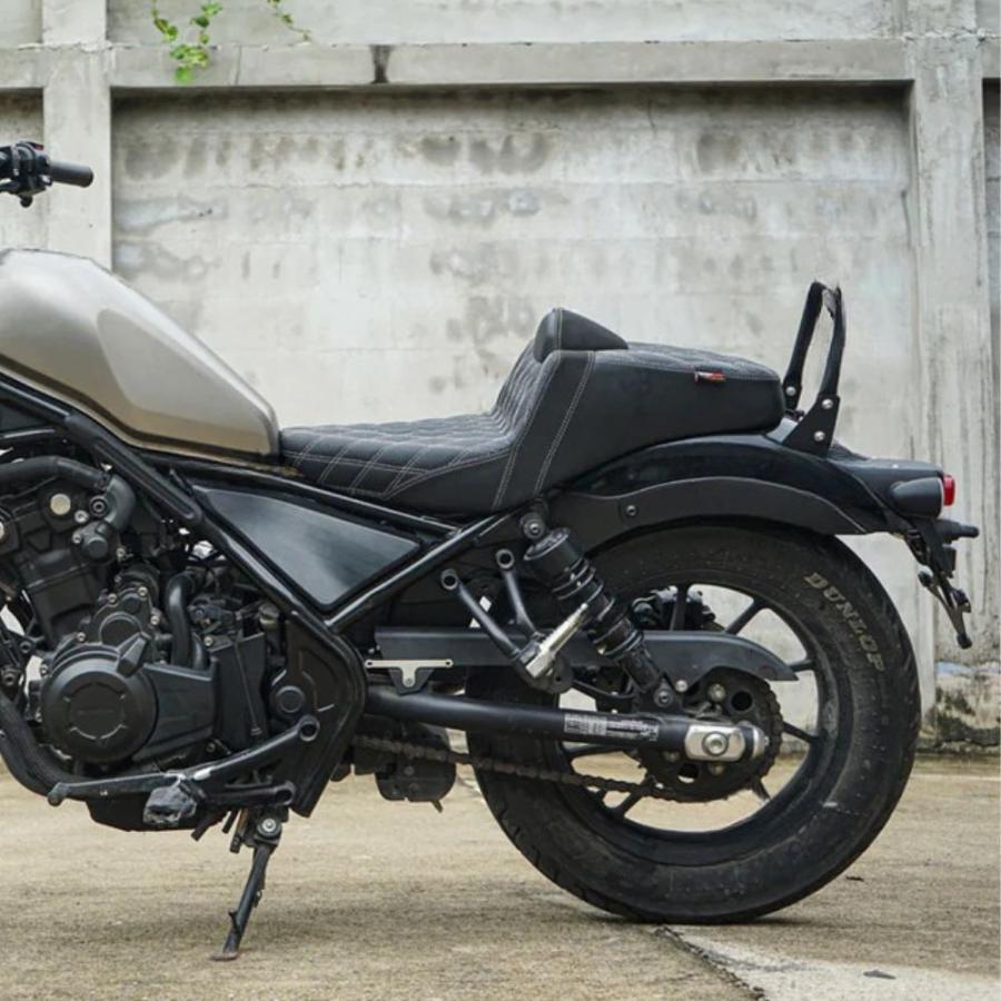 レブル MAXNUS HONDA Rebel 250/500 専用 カスタムシート ダイヤ