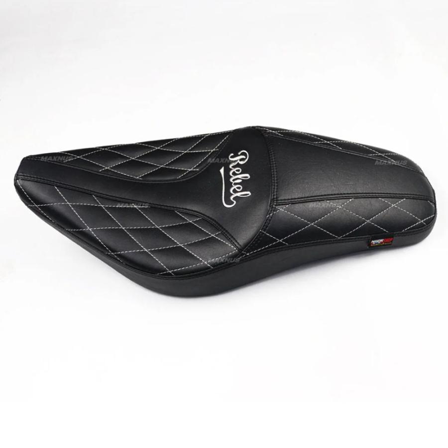 BLACKWING(旧MAXNUS) HONDA Rebel 250/500 専用 カスタムシート ダイヤ