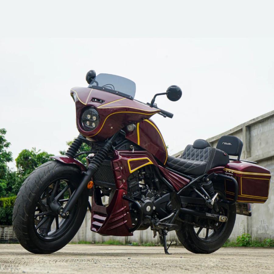 レブル MAXNUS レブル250 カスタム 外装 8ピース フルカウルキット