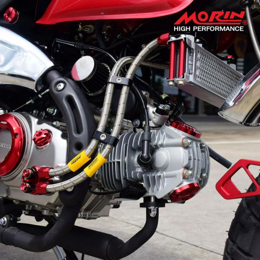 モンキー ホンダ 5速モンキー125用オイルクーラーキット/MORIN モンキー ホンダ 5速モンキー125用オイルクーラーキット/MORIN