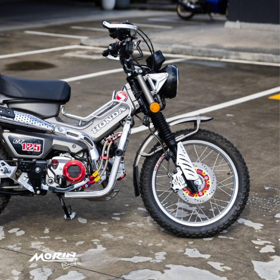 ホンダハンターカブCT125用フロントキャリパーガード [5色] MORIN