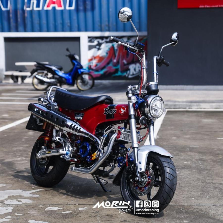 ホンダ ダックス クルクルハンドル ホンダ（HONDA） MORIN RACING くるくる高ハンドル V3 ハイライザー