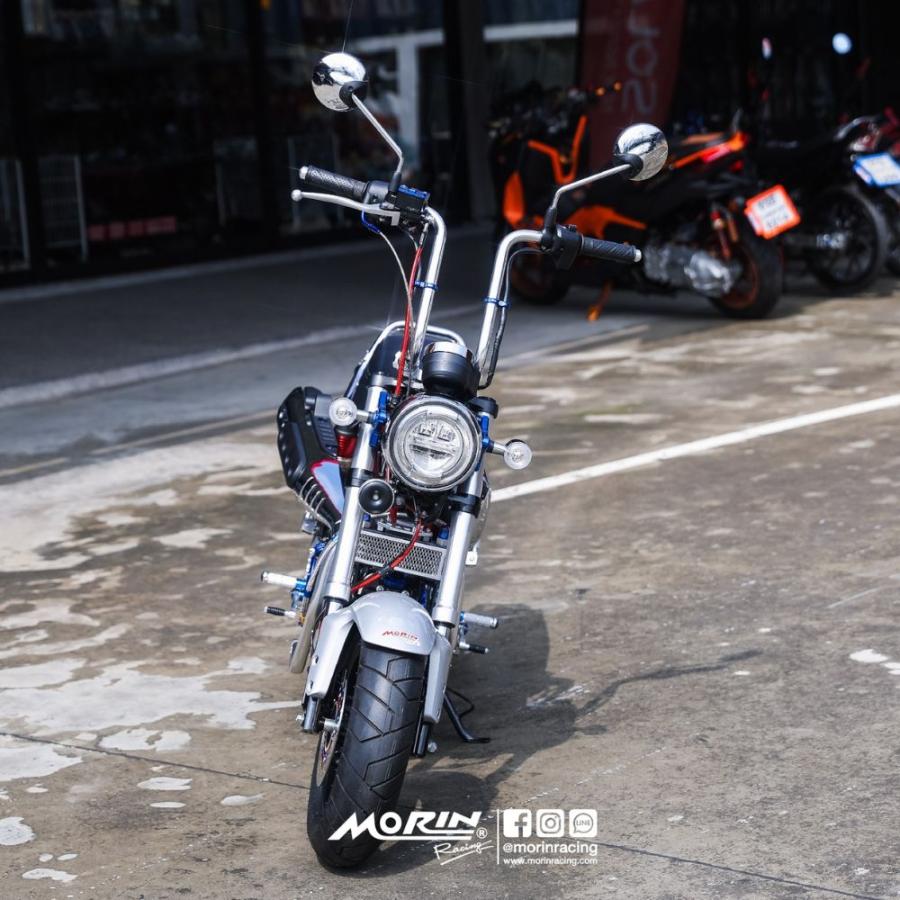 ホンダNice125　124㏄　 4速リターン　アップハンドルで街乗り快速！ JZ157 日東 NITTO NJS B125 ドロップハンドル スチール Φ25.4 エンドC