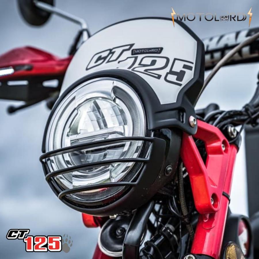 ホンダ ハンターカブCT125用メーターバイザシールド モトロード/Honda 