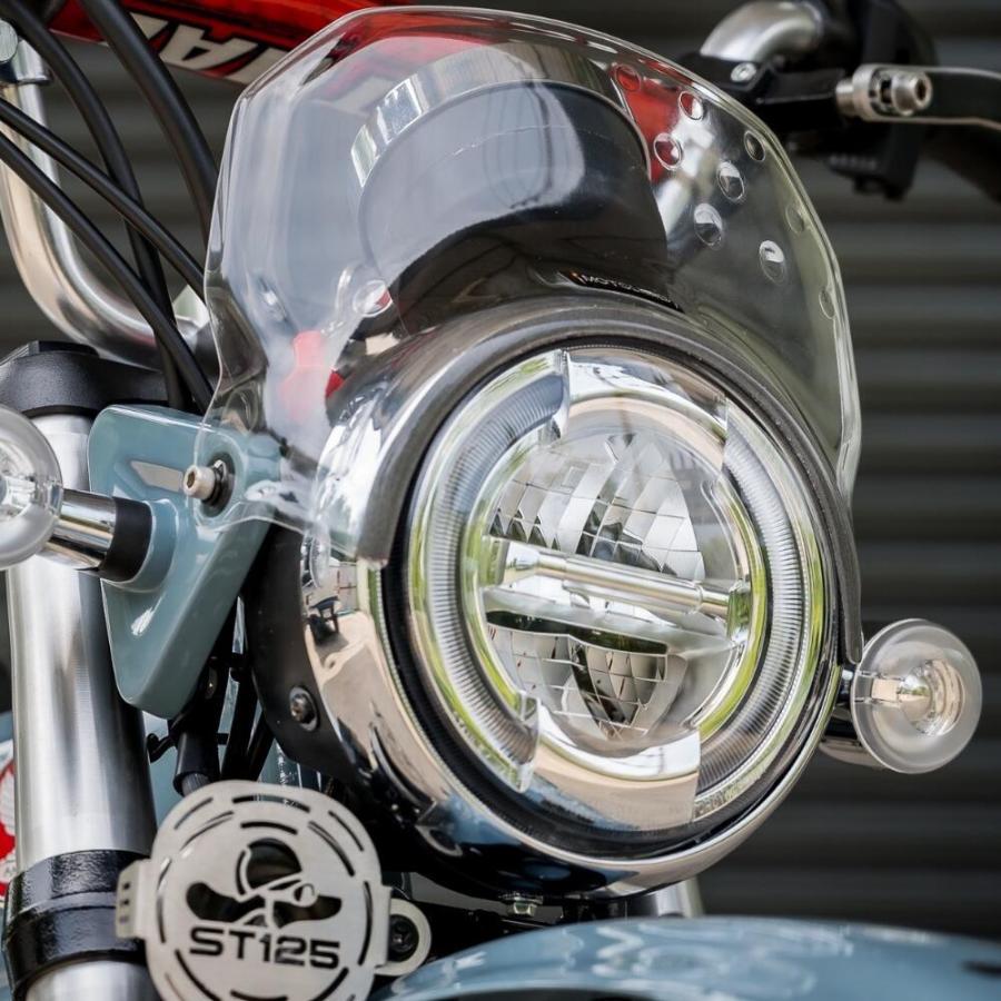 ホンダ DAX125 ST125用メーターバイザシールド モトロード ホンダ DAX125 ST125用メーターバイザシールド モトロード