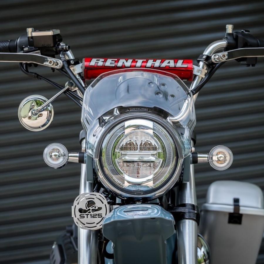 ホンダ DAX125 ST125用メーターバイザシールド モトロード ホンダ DAX125 ST125用メーターバイザシールド モトロード