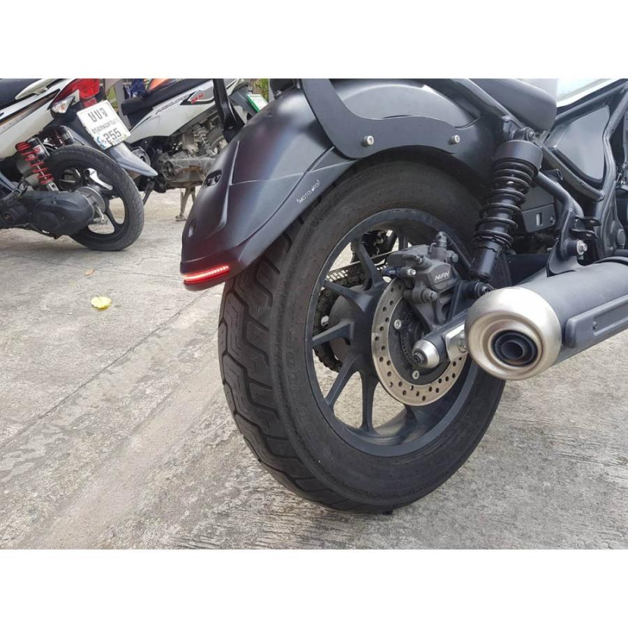 レブル Motolordd ホンダ レブル250/500ウィンカー内蔵コンパクト