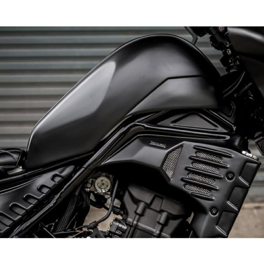 ホンダ レブル250/500 タンクカバー /モトロード Honda Rebel CMX 300 500 Fuel Tank Cover V4 MotoLordd｜smartsmokers｜04