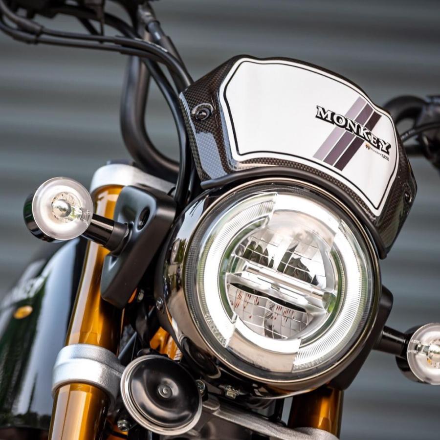 ホンダ モンキー125用メーターバイザーV2 / MonQeyKing Meter Visor 