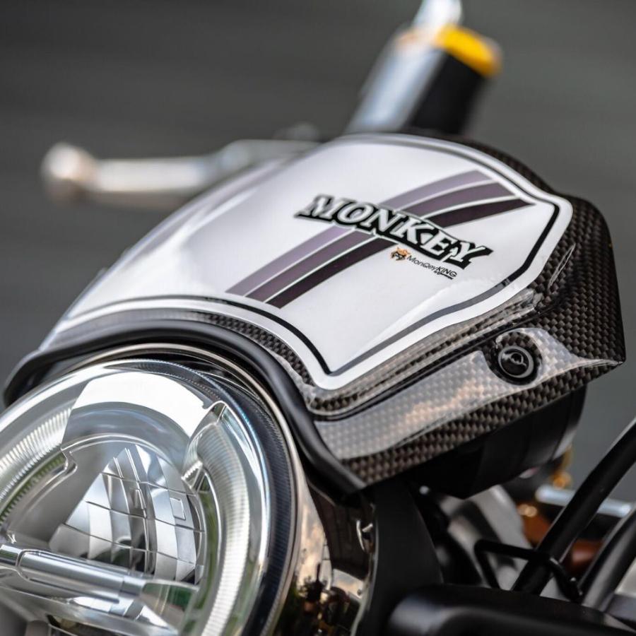 HONDA MONKEY 125 エアロバイザー KITACO キタコ エアロバイザー モンキー125 ダックス125 HONDA