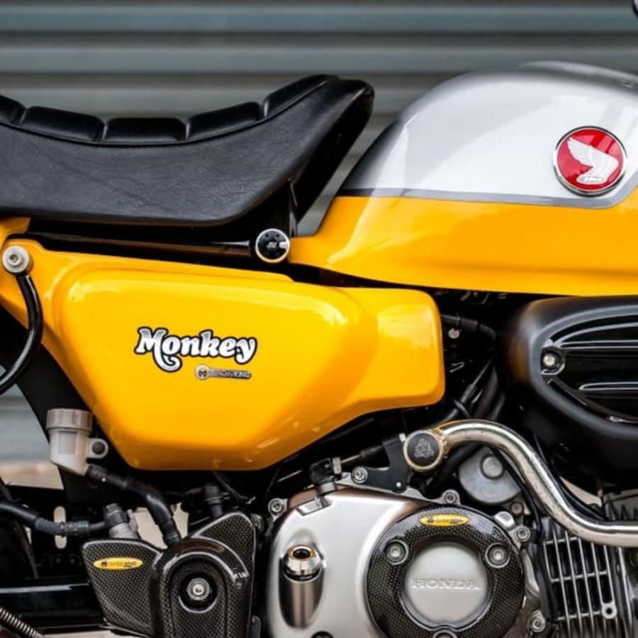 ホンダ モンキー125用サイドカバー / MonQeyKing Side Covers For Honda Monkey125 JB02 JB03｜smartsmokers｜06