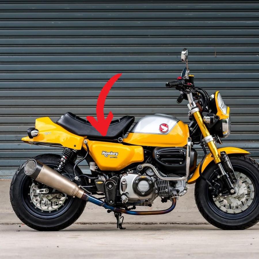 ホンダ モンキー125用サイドカバー / MonQeyKing Side Covers ホンダ モンキー125用サイドカバー / MonQeyKing Side Covers