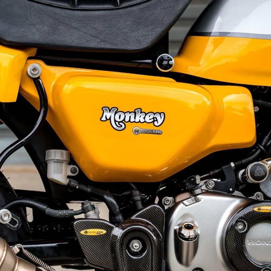 ホンダ モンキー125用サイドカバー / MonQeyKing Side Covers For Honda Monkey125 JB02 JB03｜smartsmokers｜08