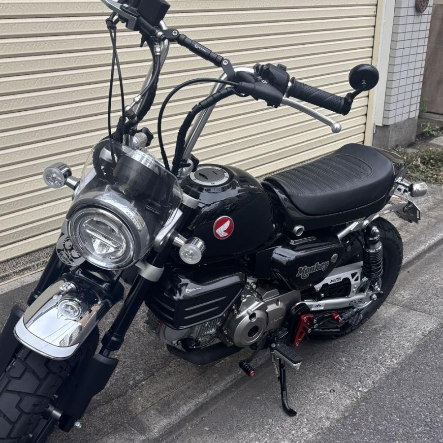 MonQeyKing ホンダモンキー125交換用シート The Boat Tail Seat for