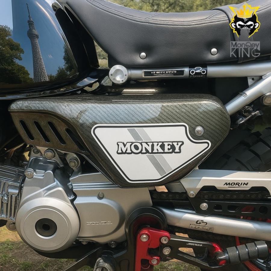 ホンダ モンキー125 左用サイドカバーV3 / MonQeyKing Right Side