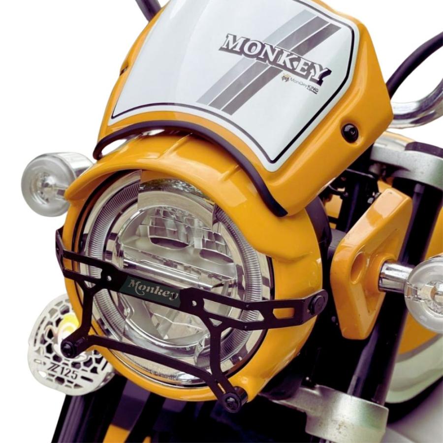 モンキー MonQeyKing ホンダ モンキー125用 V3 ヘッドライトガード