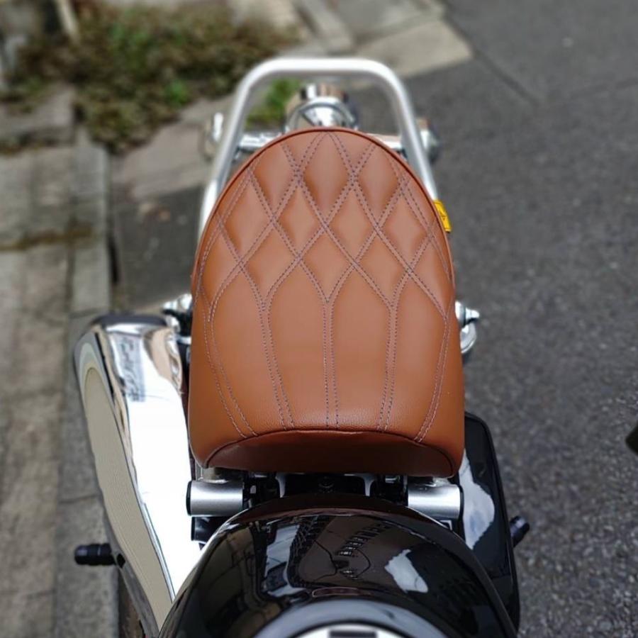 モンキー ホンダモンキー125交換用シートP2 [ 艶ありグロスブラウン