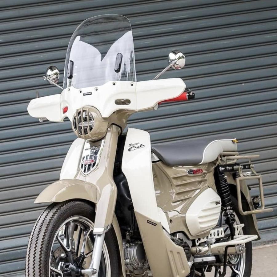 MotolordD ホンダ スーパーカブ C125 専用 ウインドシールド＆ハンド