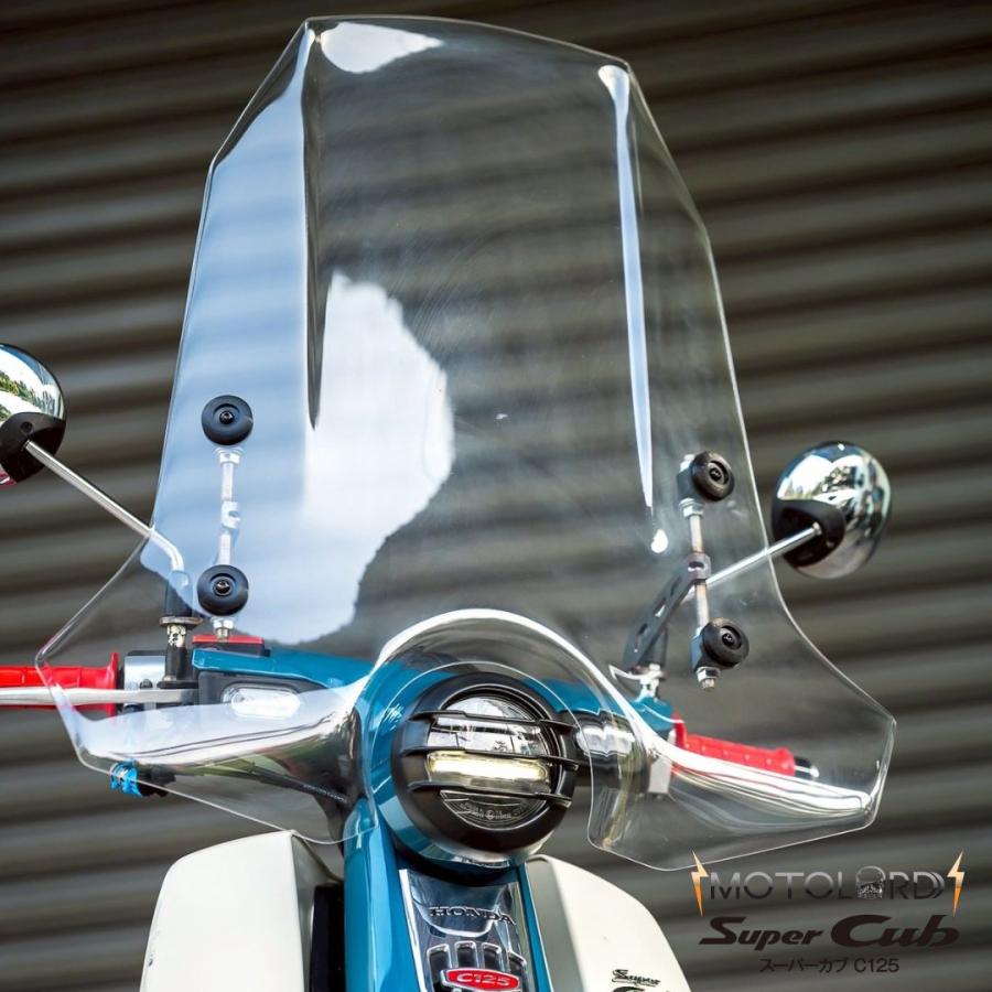 HONDA ウィンドシールド クリア グラデーション 旭精器 ウインドシールド (LEAD125)(クリアー): 純正アクセサリー