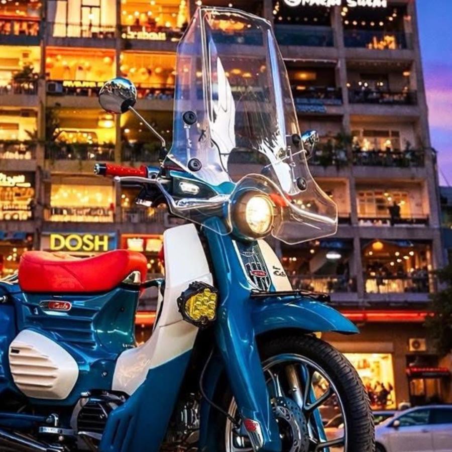 スーパーカブ MotolordD ホンダ スーパーカブC125 大型スクリーン