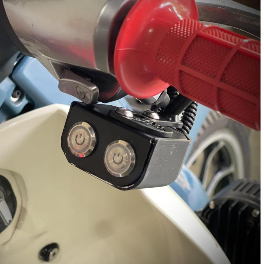 MotolordD ホンダスーパーカブ C125 専用 上級者向けLEDフォグランプ