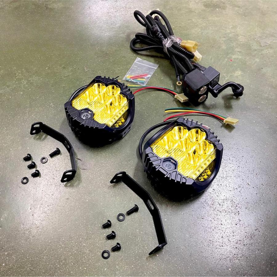 MotolordD ホンダスーパーカブ C125 専用 上級者向けLEDフォグランプ