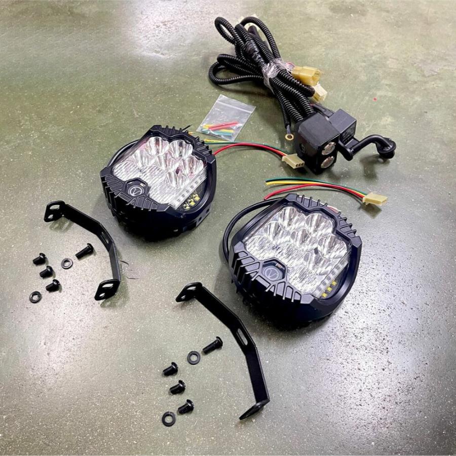 MotolordD ホンダスーパーカブ C125 専用 上級者向けLEDフォグランプ
