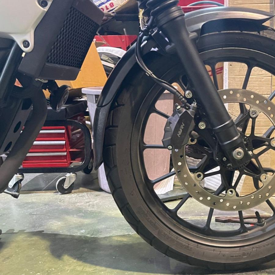ホンダ（HONDA） MotolordD CL250/500用 フロントマッドガード /Front