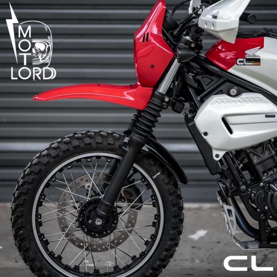 MotolordD ホンダ CL250/500用モタードフェンダーキット / Front