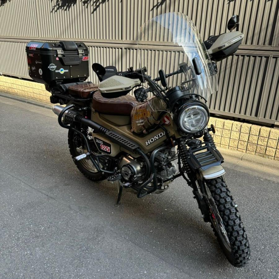 【スクリーン】HONDA純正CT125ハンターカブ ホンダ（HONDA） ハンターカブ CT125用V3 ウインドスクリーン