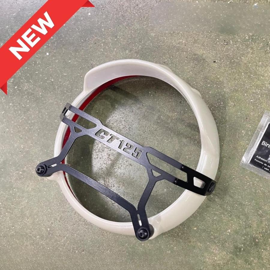 *新色カラー追加*ホンダ ハンターカブCT125用 L4 ヘッドライトガード モトロード/Honda CT125 MotolordD Head Light Guard Cover L4 JA55 JA65_9