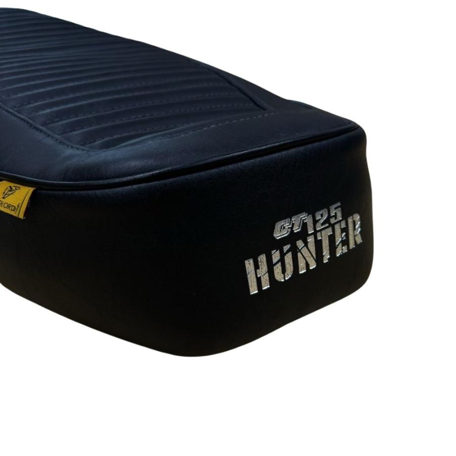 MotolordD ホンダ ハンターカブCT125 交換用ロングシートV1 ［Black