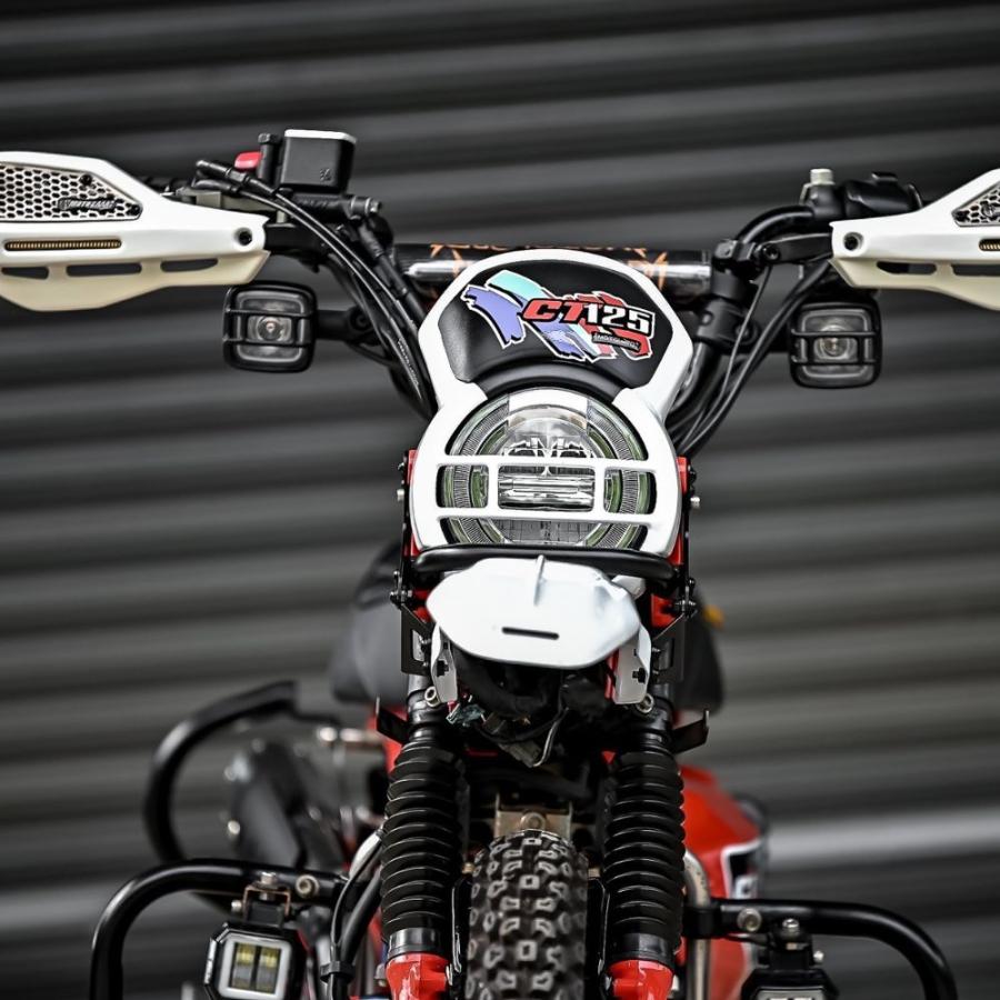 MotolordD ホンダ ハンターカブ CT125用クロスフェンダー＆ヘッド