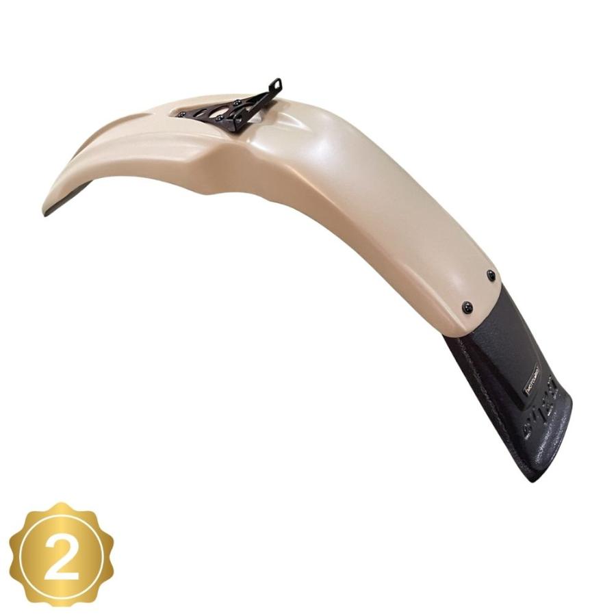 MotolordD ホンダ ハンターカブ CT125用 モタードフェンダーV2フロントフェンダーHONDA CT125 FRONT FENDER モトロード JA55 JA65_2