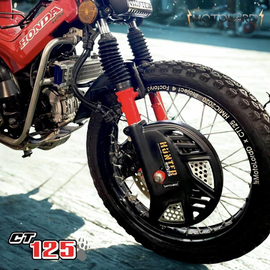 MotolordD CT125 ハンターカブ フロントディスクプロテクター JA55
